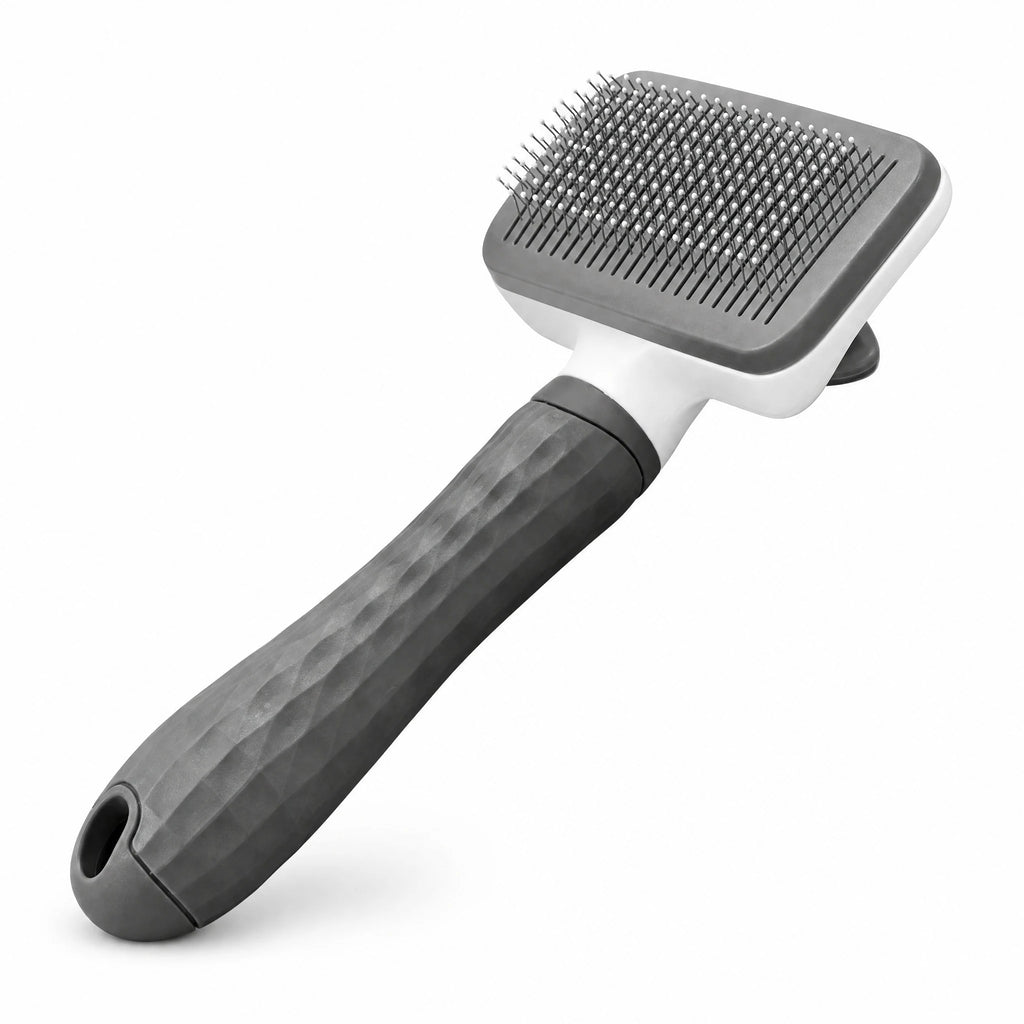 Universal Pet Detangling Brush, Massages Out Knots & Mats. 19cm, for Long/Short Hair, Soothing