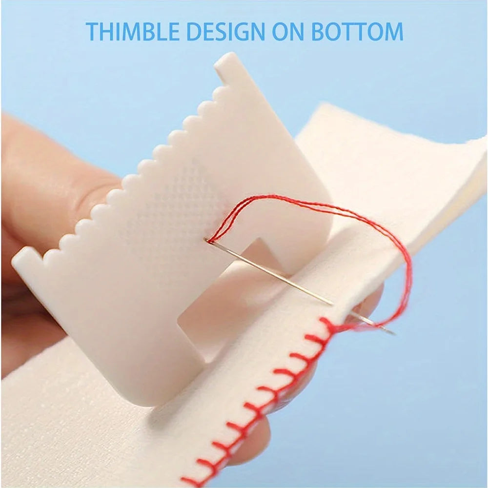 2pcs Sewing Guide Template Kit for Consistent Stitches – 3mm Spacing Precision Sewing Tool for Fabric Embroidery & Leathercraft